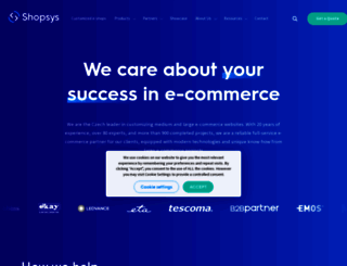 shopsys-framework.com screenshot