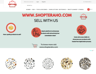 shopteraho.com screenshot
