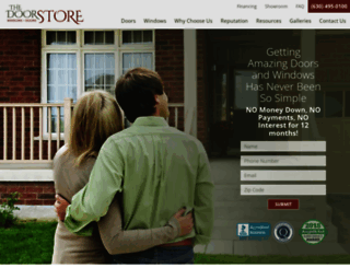 shopthedoorstore.com screenshot