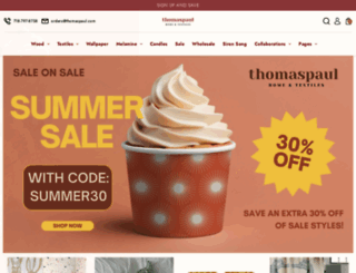shopthomaspaul.com screenshot