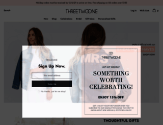 shopthreetwoone.com screenshot