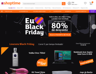 shoptime.com.ar screenshot