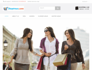 shoptrues.com screenshot