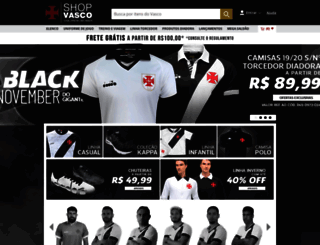 shopvasco.com.br screenshot