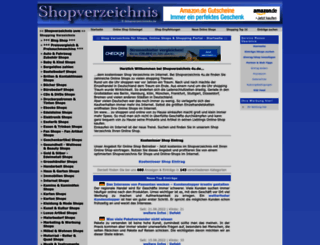 shopverzeichnis4u.de screenshot