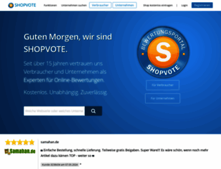 shopvote.de screenshot