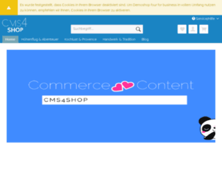 shopwarecms.com screenshot