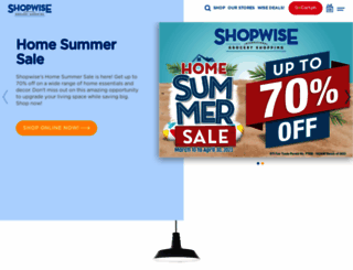 shopwise.com.ph screenshot
