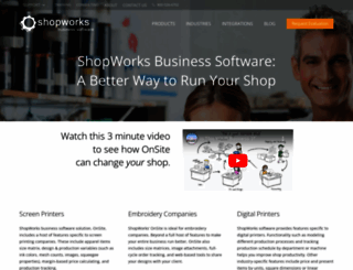 shopworx.com screenshot