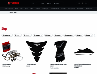 shopyamaha.com screenshot