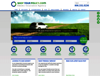 shopyourpolicy.com screenshot