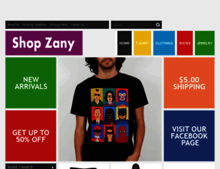 shopzany.com screenshot