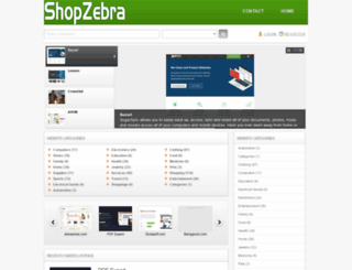 shopzebra.com screenshot