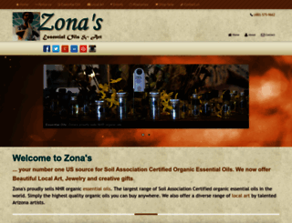 shopzonas.com screenshot
