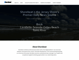 shorebeat.com screenshot