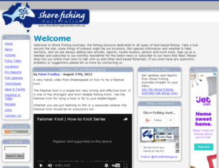 shorefishingaustralia.com.au screenshot