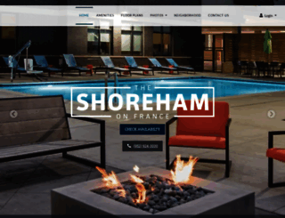 shorehamapartments.com screenshot