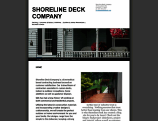 shorelinedeck.com screenshot