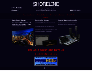 shorelineelectronicsrepair.com screenshot