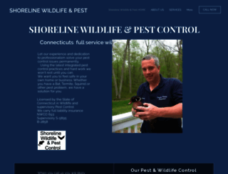 shorelinewildlife.com screenshot