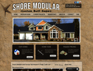 shoremodular.com screenshot