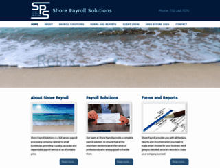 shorepayroll.com screenshot