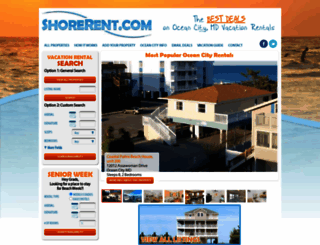 shorerent.com screenshot