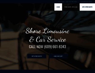 shoretaxiandcarservice.com screenshot