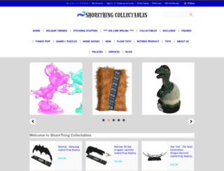 shorethingcollectables.com screenshot