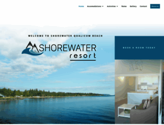 shorewaterresort.com screenshot