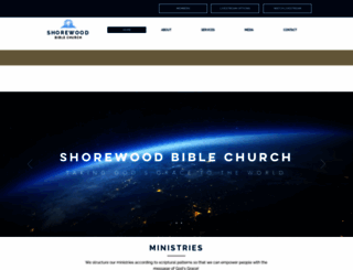 shorewoodbiblechurch.org screenshot