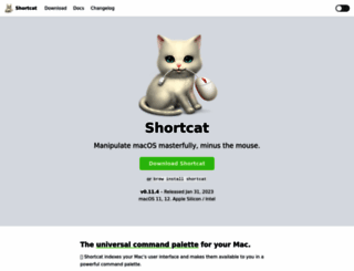 shortcatapp.com screenshot