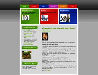 shortjokesonline.net screenshot