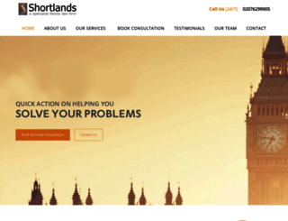 shortlands.co.uk screenshot