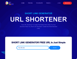 shortlinkgenerator.com screenshot