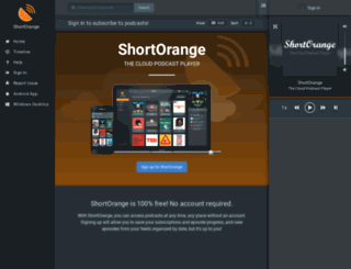 shortorange.com screenshot