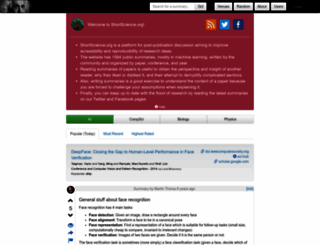 shortscience.org screenshot
