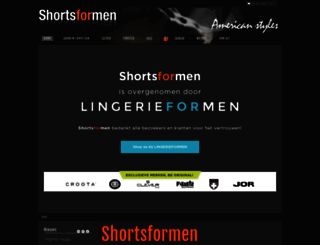 shortsformen.nl screenshot
