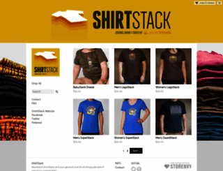 shortstack.storenvy.com screenshot