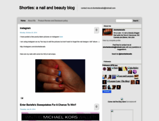 shortwidenails.blogspot.com screenshot