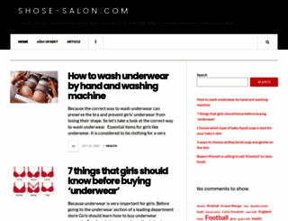 shose-salon.com screenshot