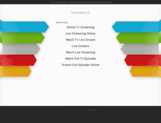 shostream.fr screenshot