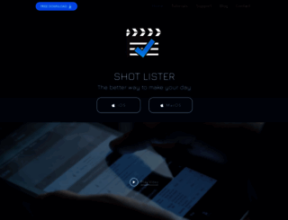 shotlister.com screenshot