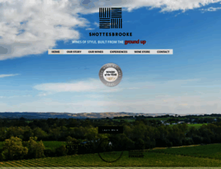 shottesbrooke.com.au screenshot