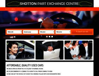 shottonpartexcentre.co.uk screenshot