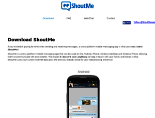 shoutme.com screenshot