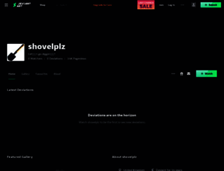 shovelplz.deviantart.com screenshot