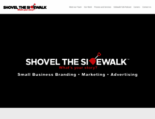 shovelthesidewalk.com screenshot