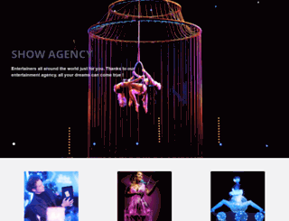 show-agency.com screenshot