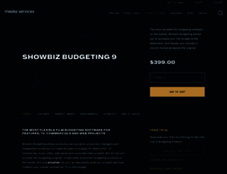 showbizbudgeting.com screenshot